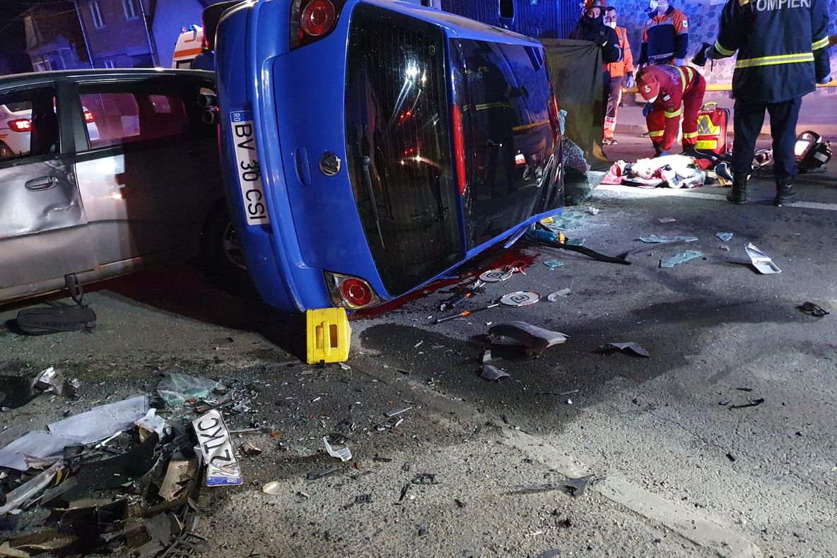 FOTO Bărbat mort într-un accident rutier!