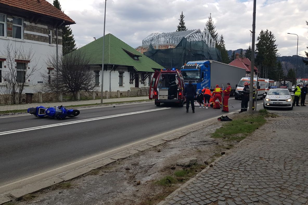 Accident rutier mortal, la Predeal!