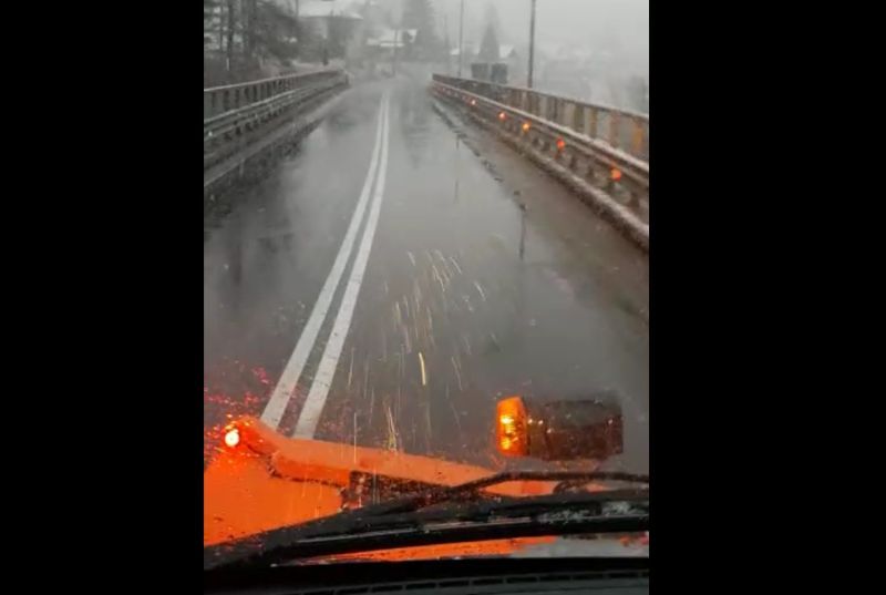 VIDEO Starea drumurilor naționale din Brașov și împrejurimi