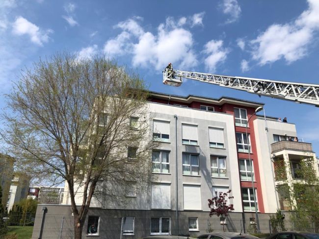 FOTO Incendiu, acum, în Avantgarden!