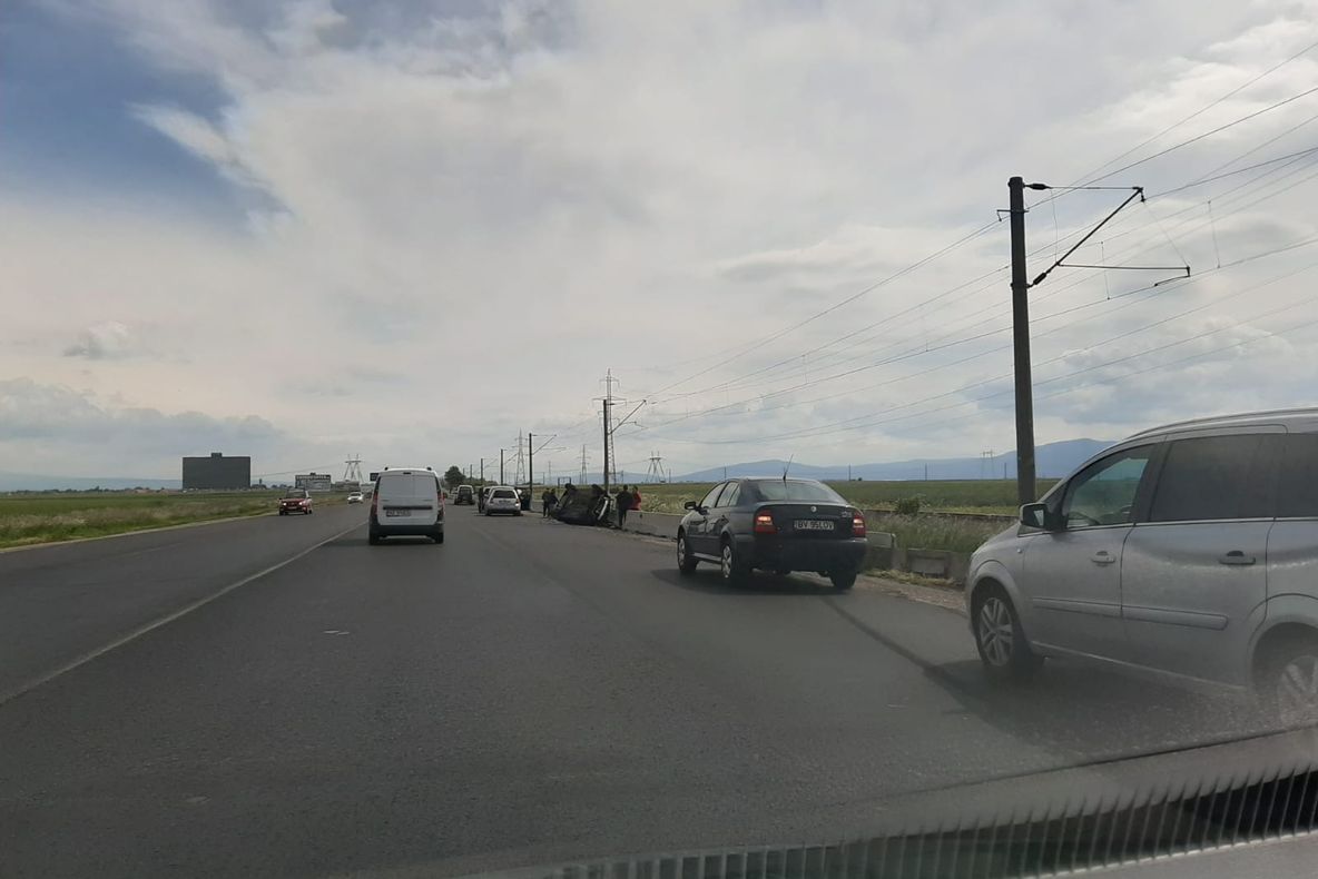 FOTO Accident cu 4 victime, pe DN11!