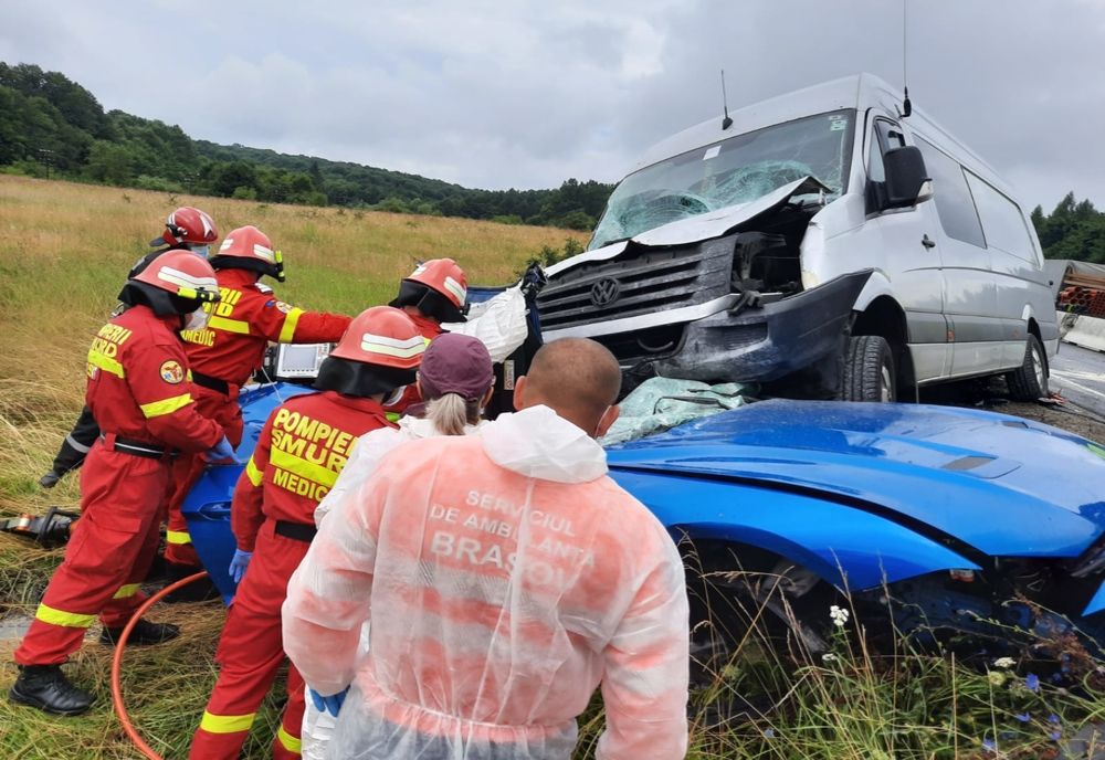 Grav accident rutier, pe DN1 (FOTO)