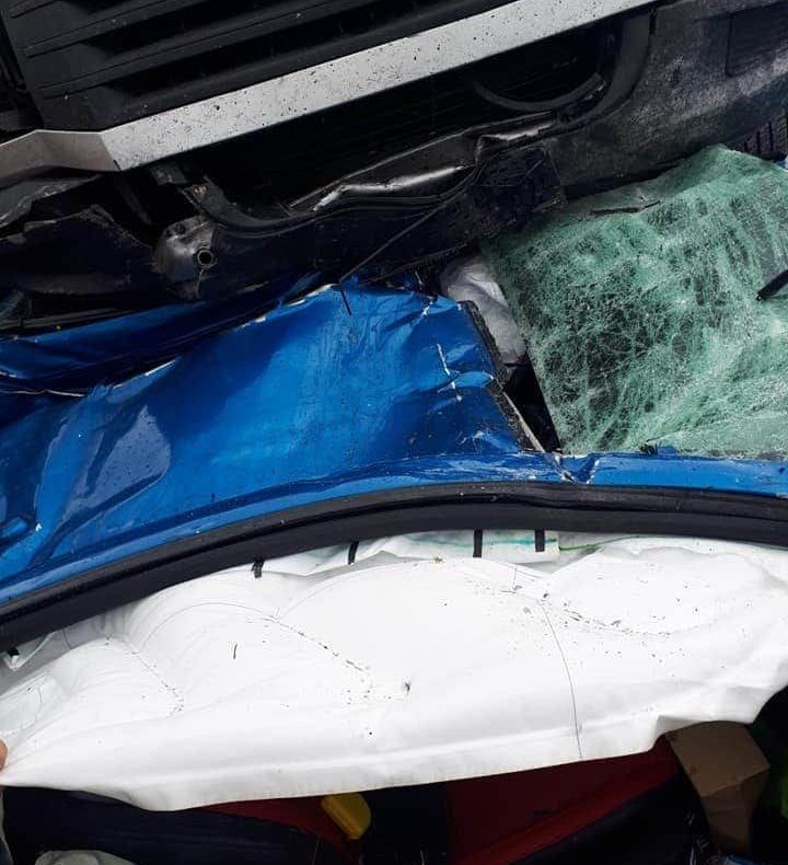 FOTO A murit victima implicată în accidentul de pe DN1