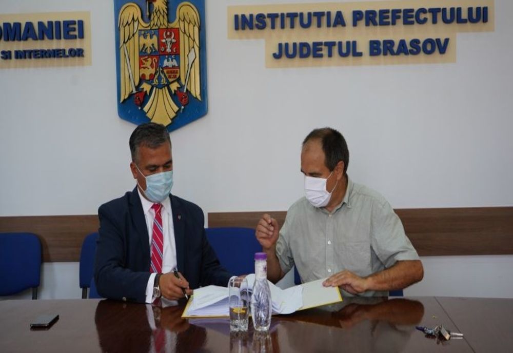 A fost semnat contractul pentru modernizarea drumului interjudețean Covasna - Brașov