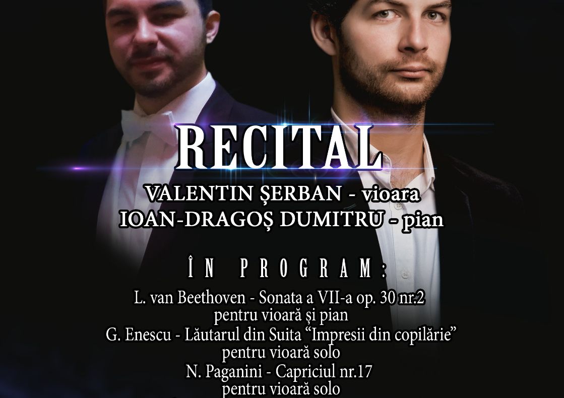 VIDEO Recital de excepție, diseară, la Bastionul Artiștilor