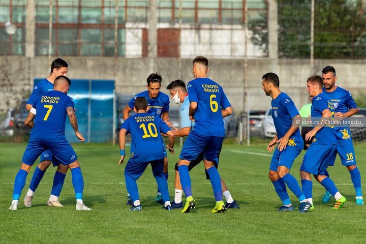 FOTBAL: Corona Brașov câștigă la Blejoi