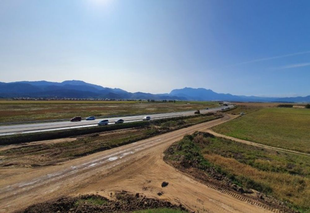 VIDEO Care este stadiul lucrărilor la Autostrada Râșnov - Cristian?