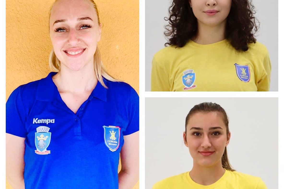 Trei handbaliste de la Corona au fost convocate la naţionala de tineret