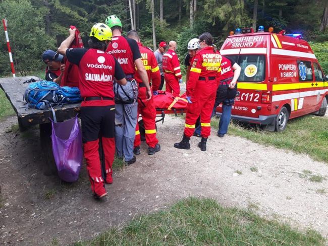 Turist rănit la Canionul 7 Scări (FOTO)