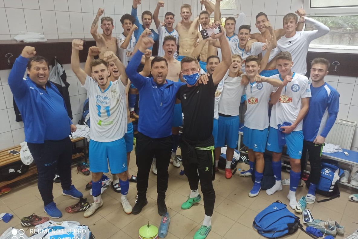 Kids Tâmpa, primul succes "afară", cu un puști de 15 ani în poartă