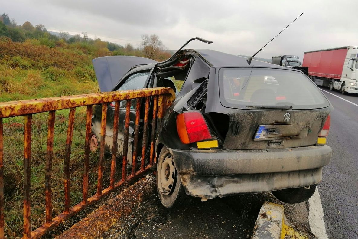 FOTO Accident cu 4 victime, pe DN1!