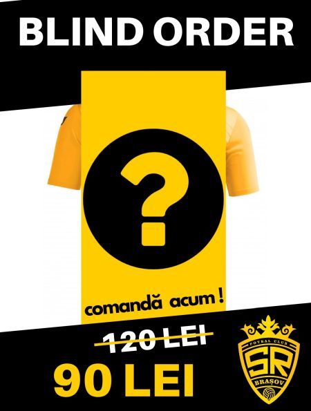 Echipamentul de joc, din acest sezon, al echipei SR Brașov, poate fi comandat!