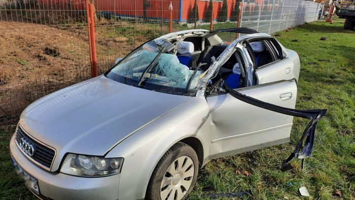 Accident rutier, la Sâmbăta de Sus! Victimă în stare gravă!