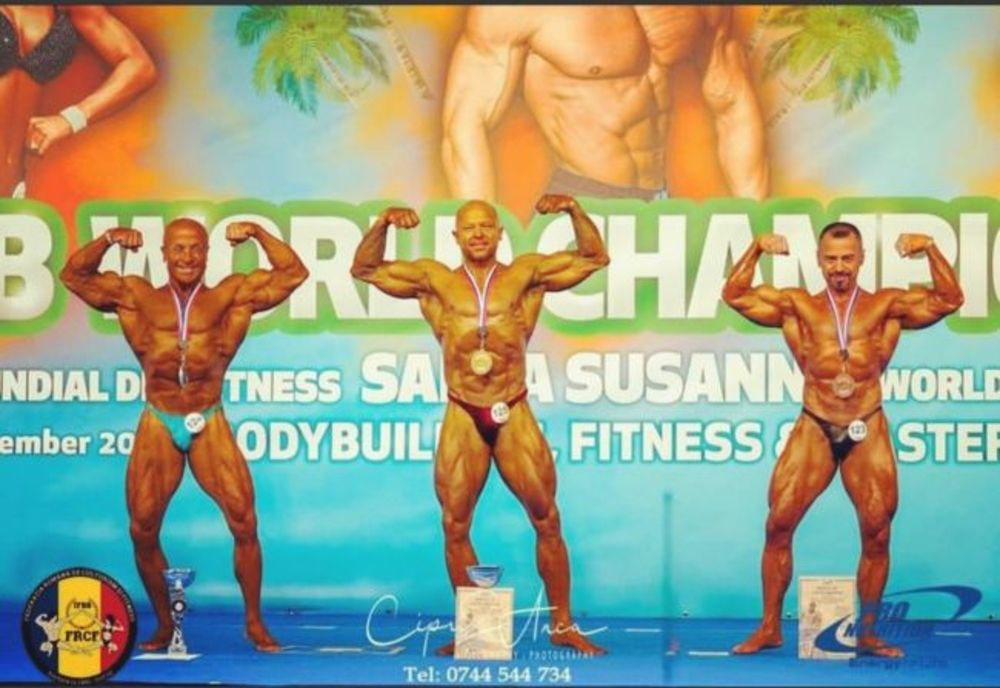 Ionuț Caracudă a obținut medalia de bronz la Mondialele de culturism și fitness
