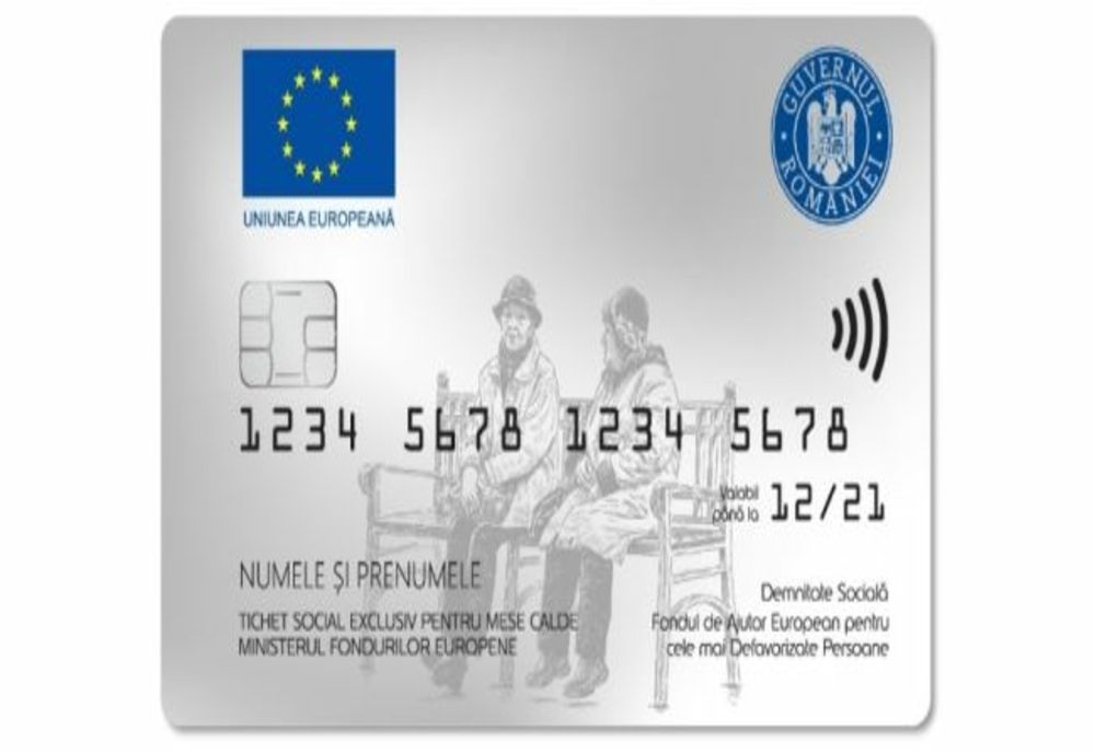 Cardurile pentru o masă caldă pot fi folosite de săptămâna viitoare