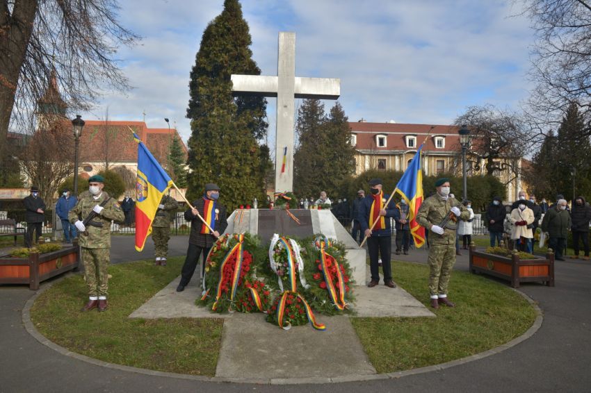 VIDEO+FOTO Ceremonie dedicată momentului 22 Decembrie 1989