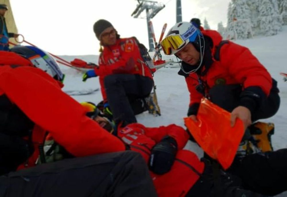 Incidente pe pârtiile din Poiana Brașov, încă din prima zi a noului an