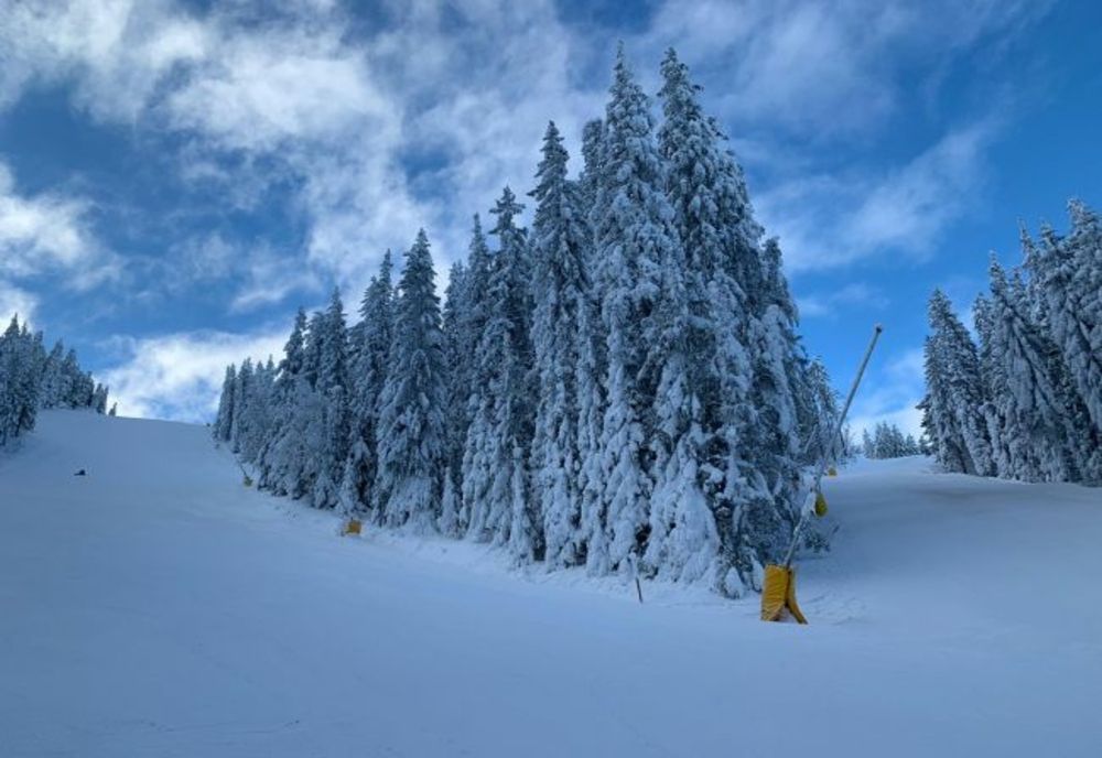 Au început lucrările de amenajare la partea inferioară a pârtiei Lupului