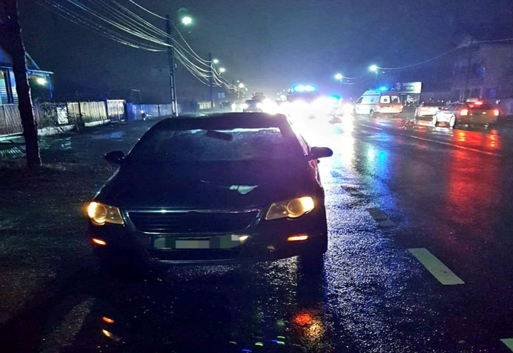 Accident cu victimă încarcerată, pe DN1