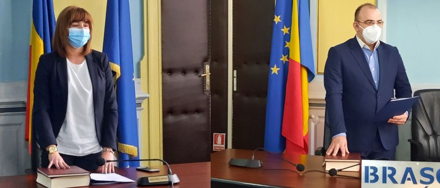 VIDEO Noii subprefecți ai Brașovului au fost numiți în funcție