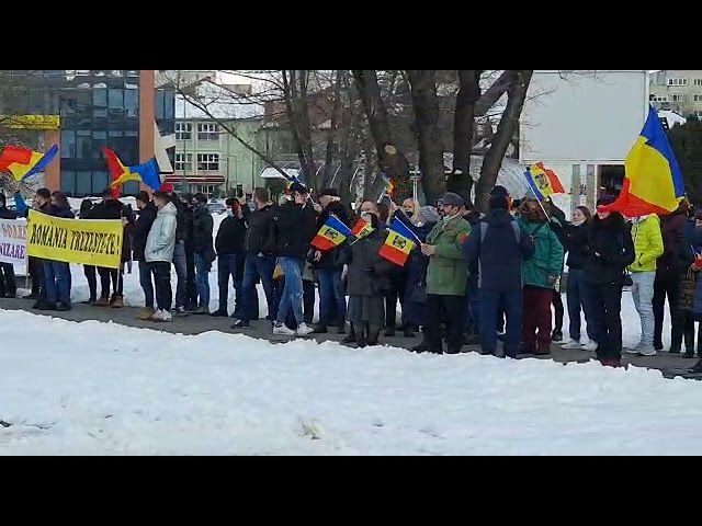 VIDEO Braşovenii, protest împotriva măsurilor din pandemie!
