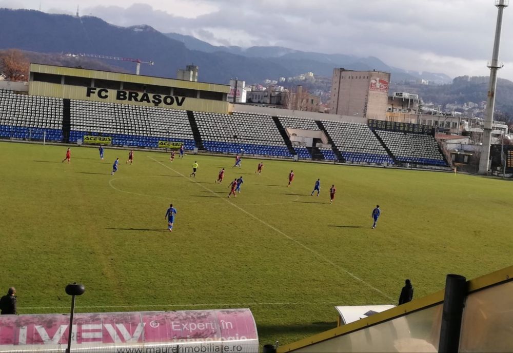 FOTBAL: Corona Braşov învinge pe Cetate Râşnov