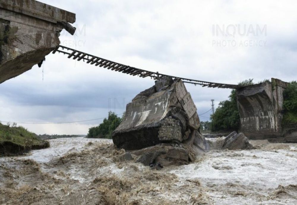 CFR a emis ordinul de reconstrucție a podului feroviar de la Budila, de pe linia Brașov - Întorsura Buzăului