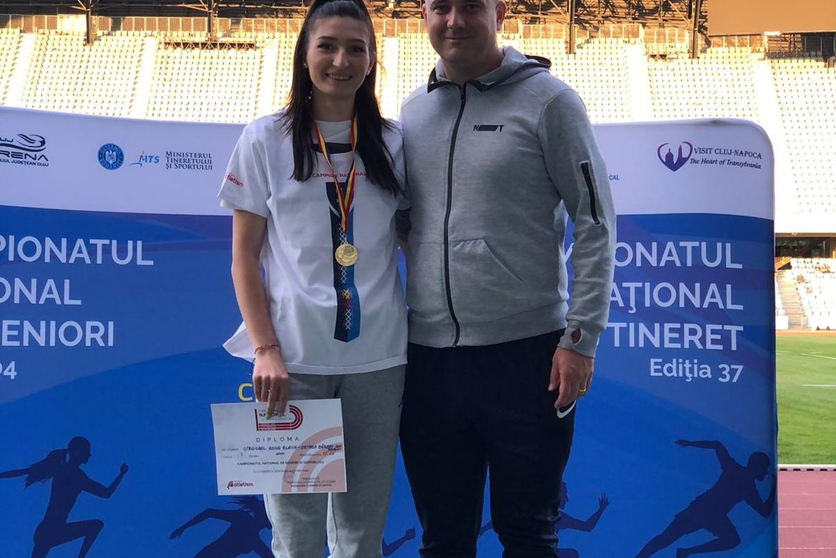 ATLETISM: Adina Cîrciogel, campioană națională la tineret!