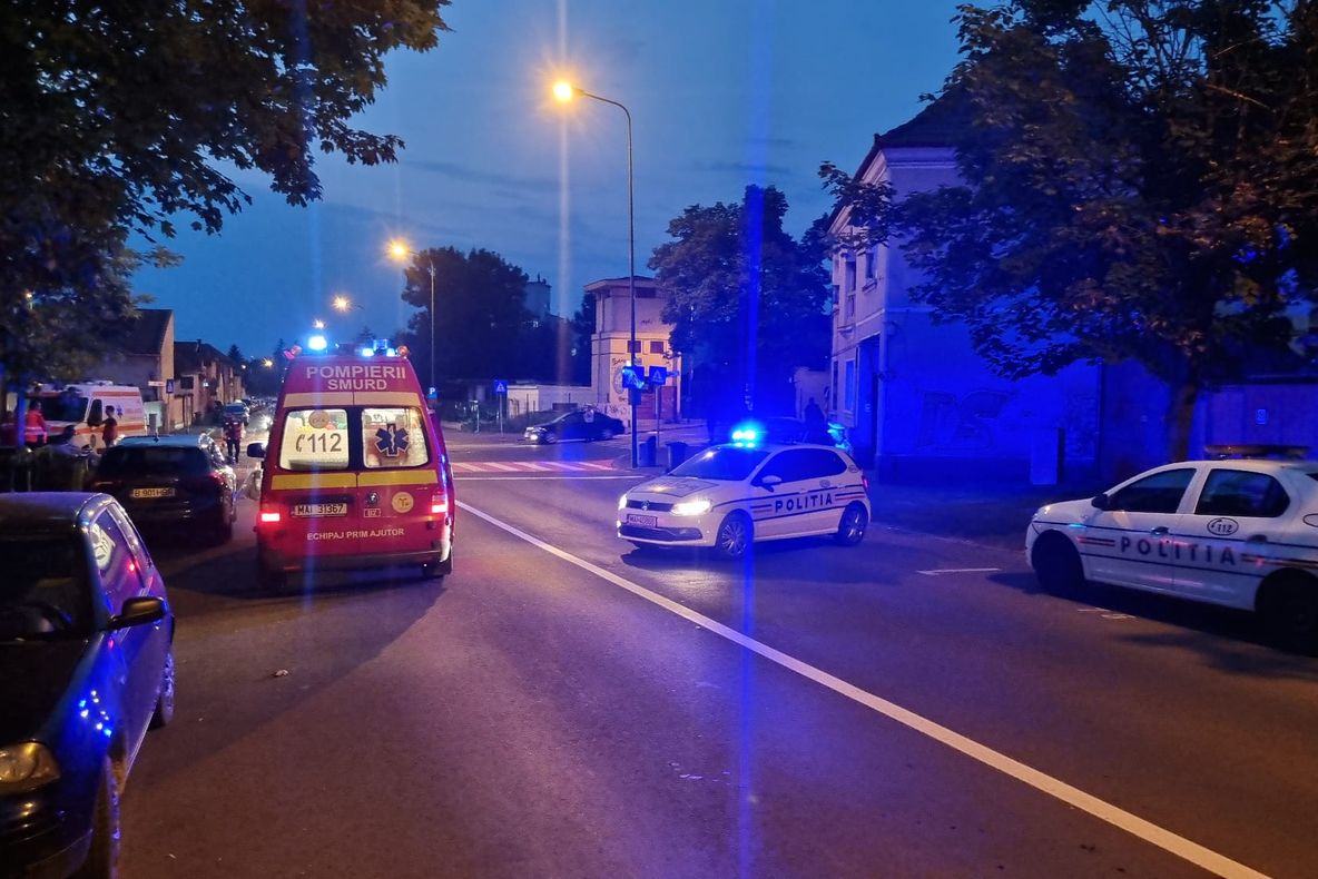 VIDEO Accident rutier în care a fost implicată o ambulanță!