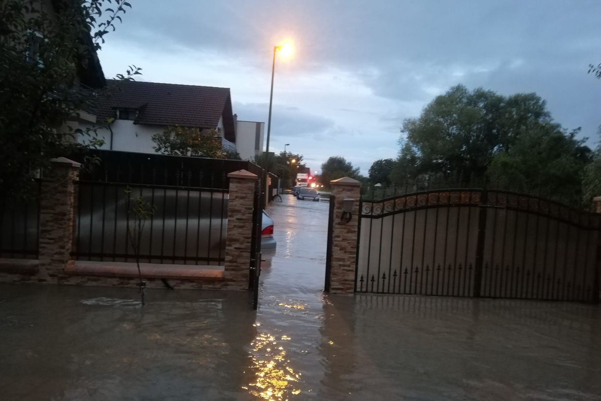 Evaluarea pagubelor produse de inundații, la Stupini!