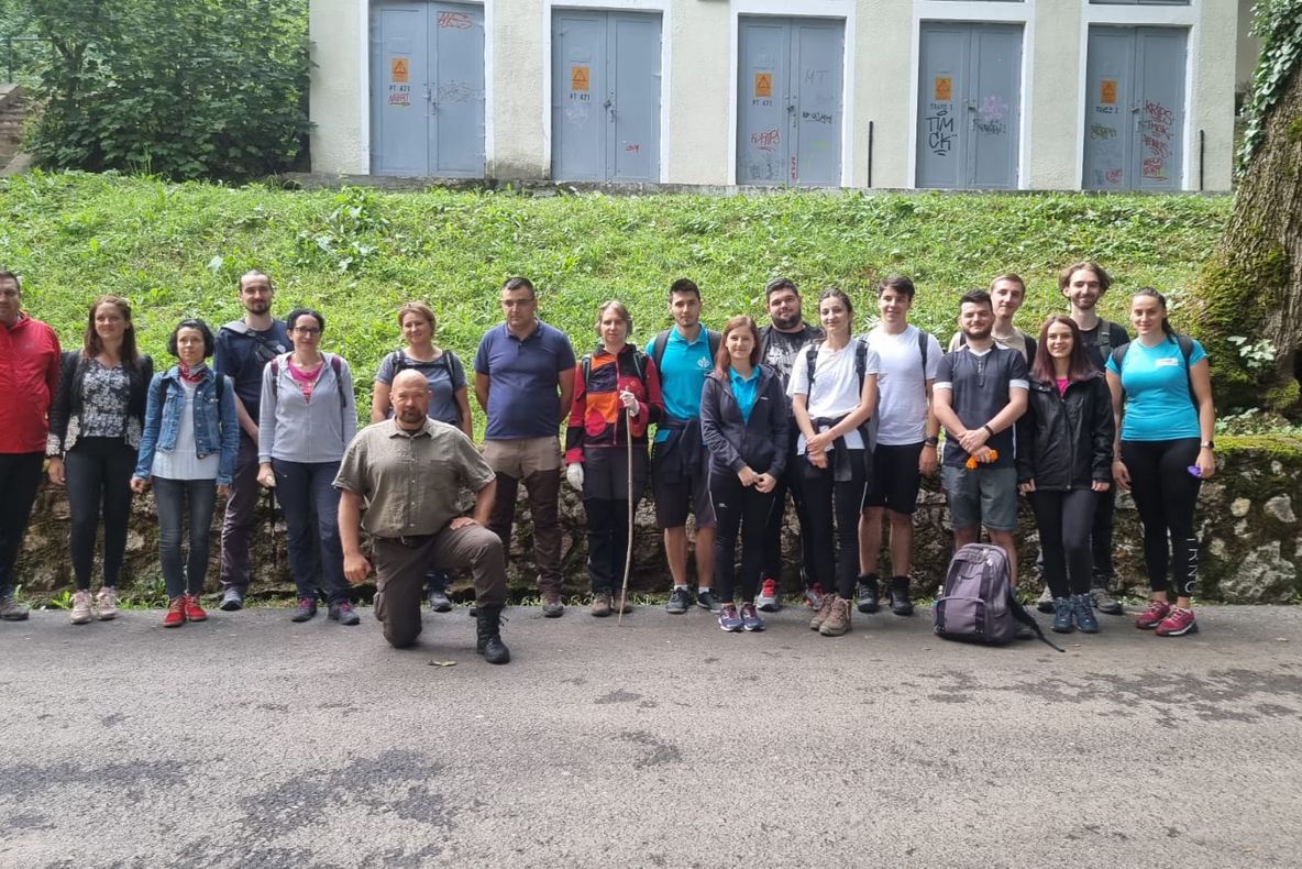 FOTO Curățenie pe Tâmpa