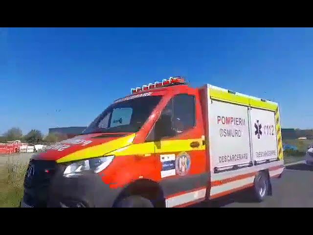 VIDEO Accident rutier în municipiul Braşov