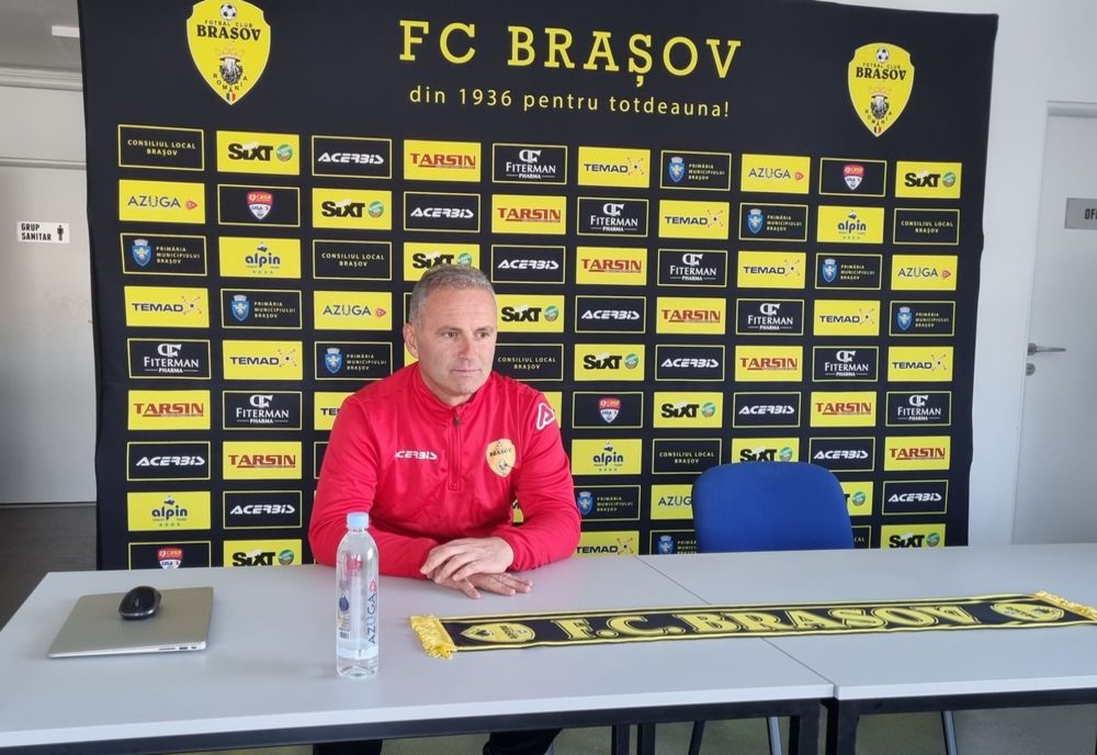 Călin Moldovan, antrenor FC Brașov: “Trebuie să fim bărbați la meciul cu Poli Timișoara”