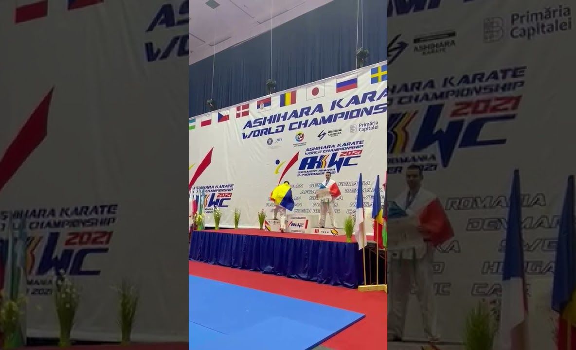 VIDEO Brașoveanul Petru-Victor Hogea, vicecampion mondial la ashihara karate!