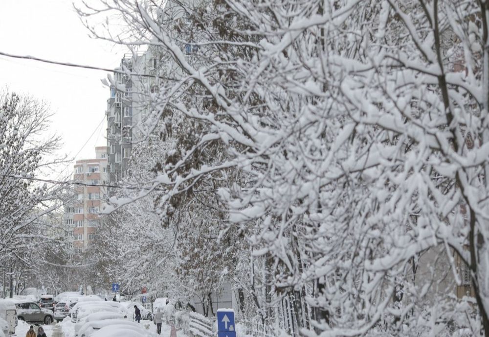 ANM: Informare de ploi, ninsori şi viscol, până luni dimineaţa în întreaga ţară