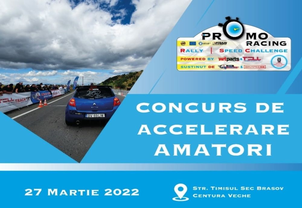 Vremea neprielnică amână Promo Racing Speed Challenge