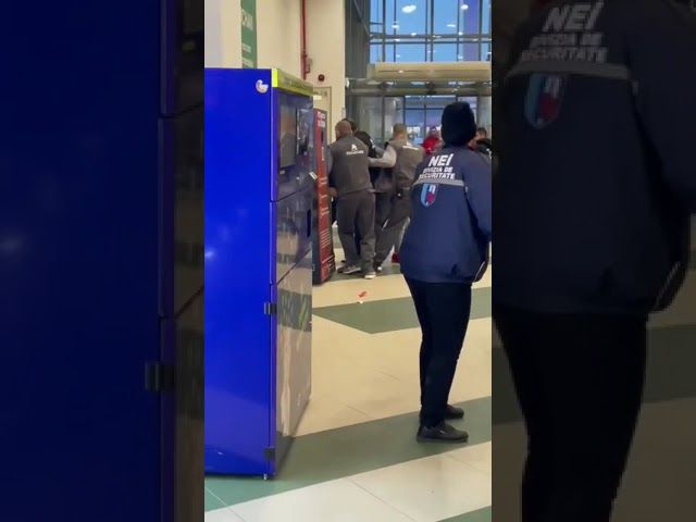 VIDEO Scandal într-un mall din Brașov! Ce spun polițiștii?
