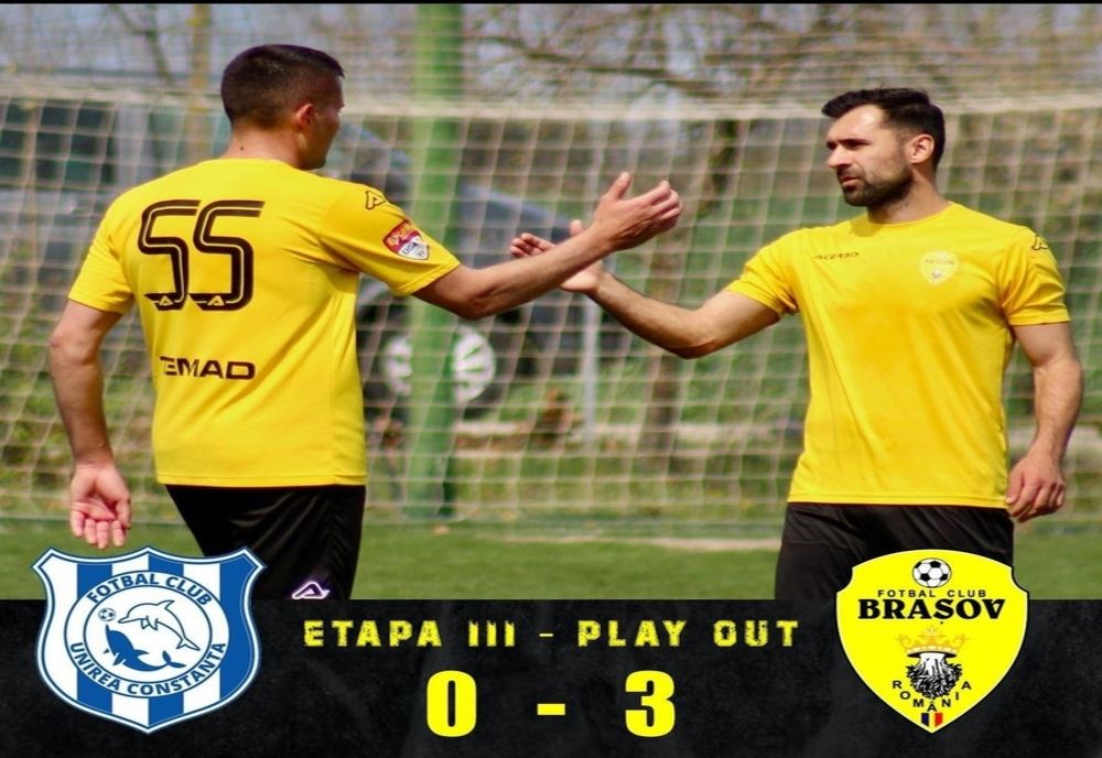 LIGA 2: FC Braşov învinge pe Unirea Constanța