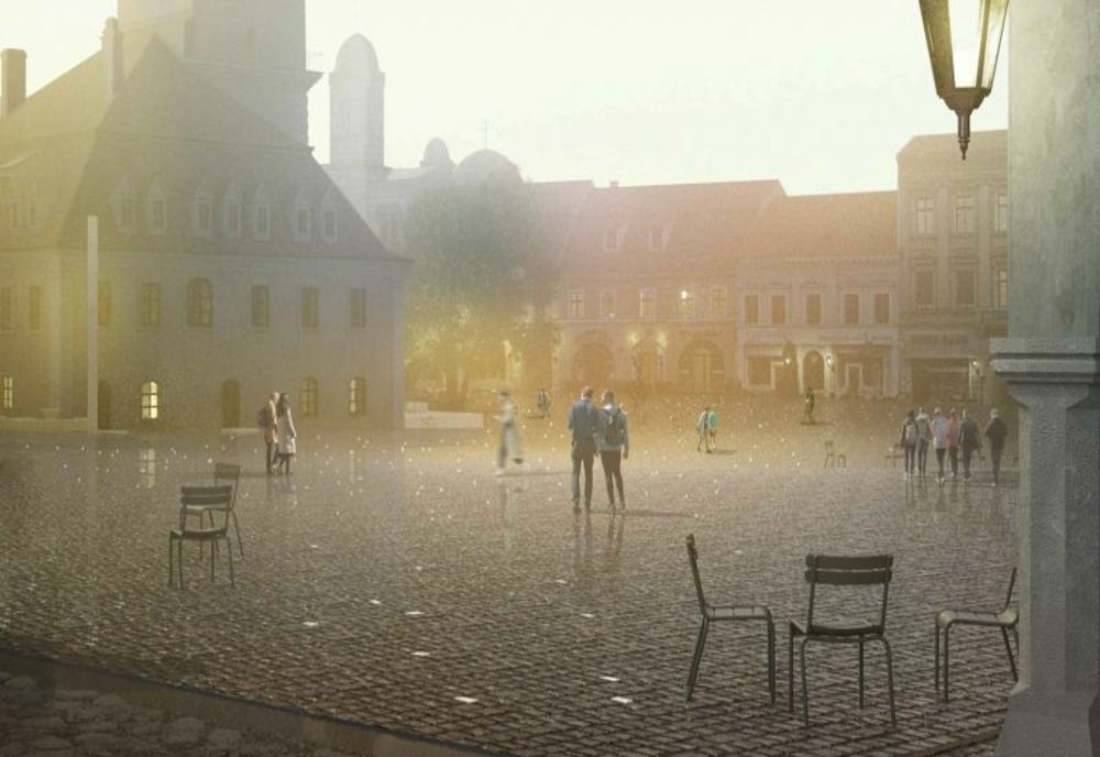 FOTO Modificări MAJORE în Piața Sfatului!