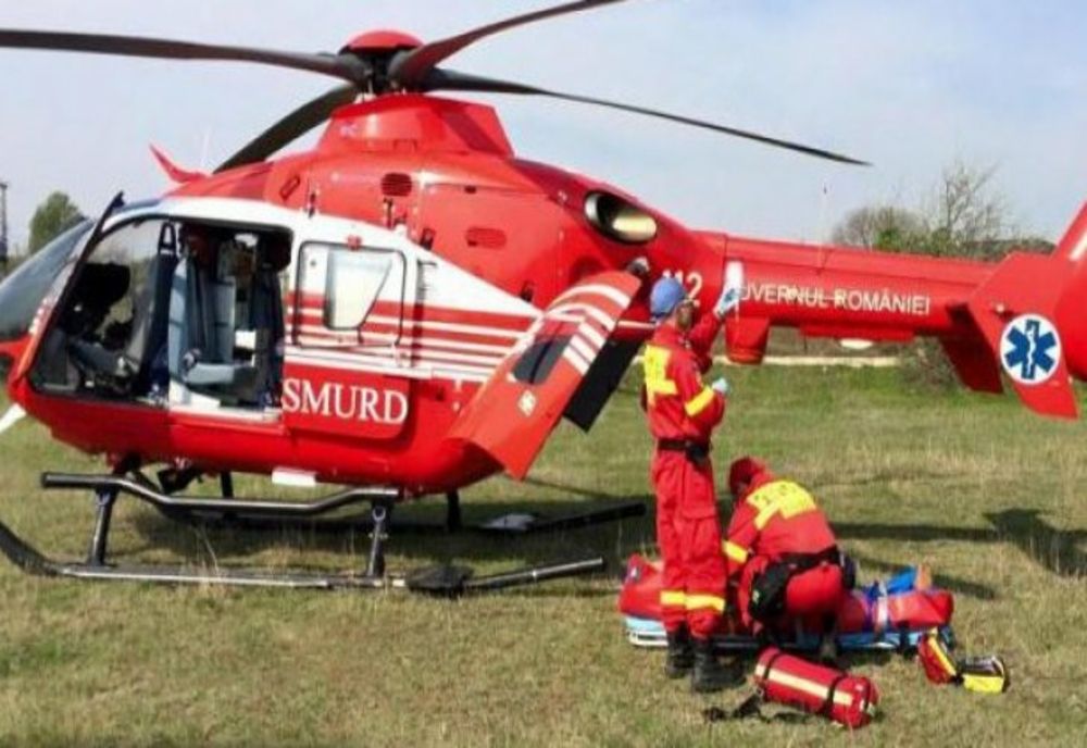 Intervenție de urgență a unui elicopter SMURD, în Piatra Craiului