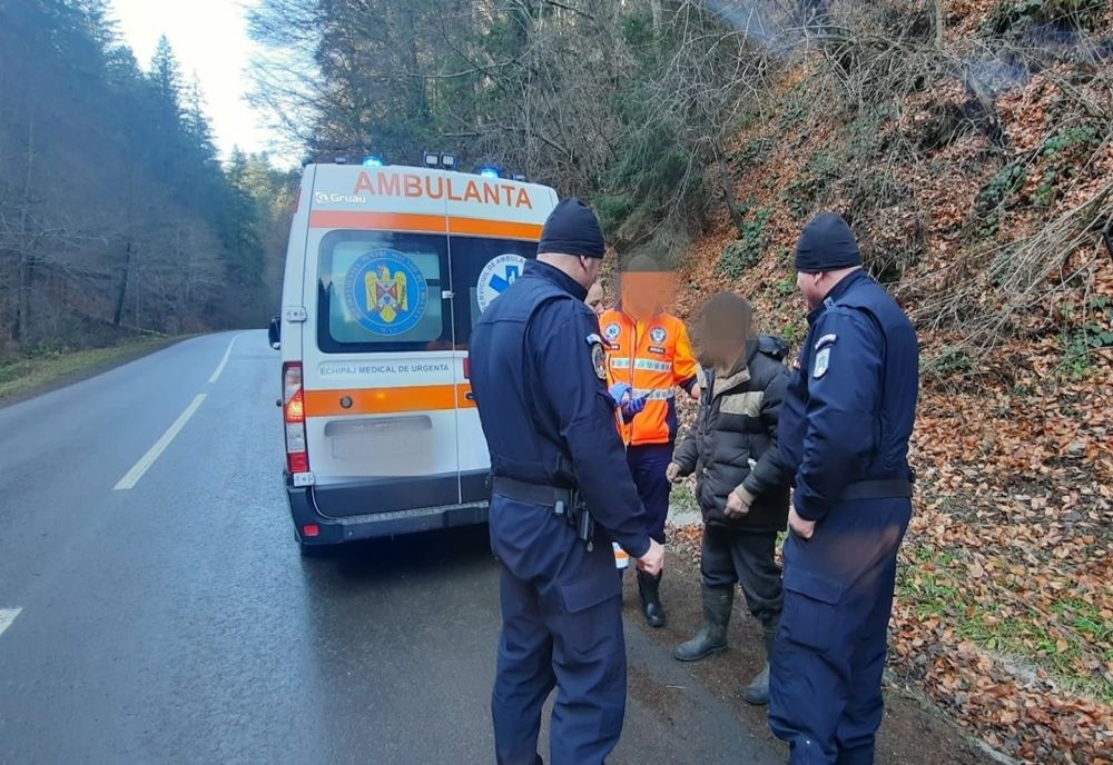 Bărbat salvat de jandarmii braşoveni
