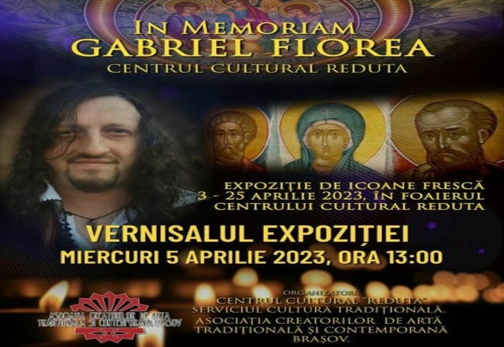 Expoziție organizată în memoria unui fost pictor de biserici, la Centrul Cultural Reduta