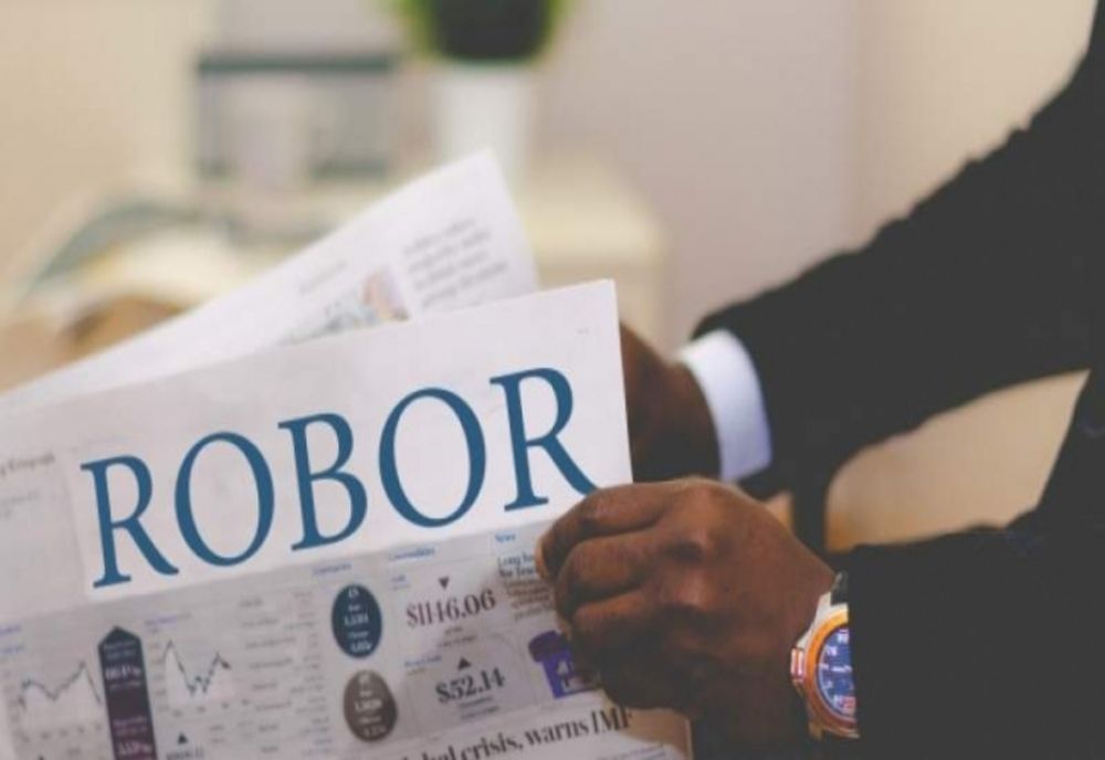 Indicele ROBOR la trei luni a coborât la 6,19% pe an