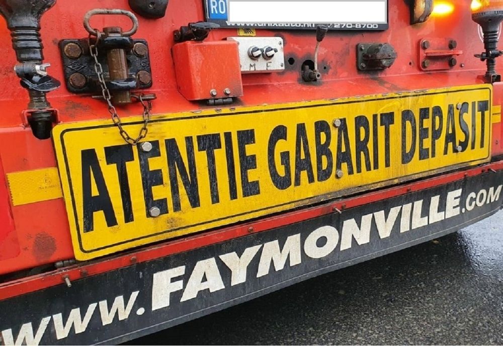 TRANSPORT AGABARITIC, DE LA ARAD LA BRAȘOV