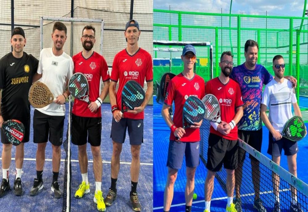 Primii jucători de padel din Brașov prezenți într-o competiție internațională!