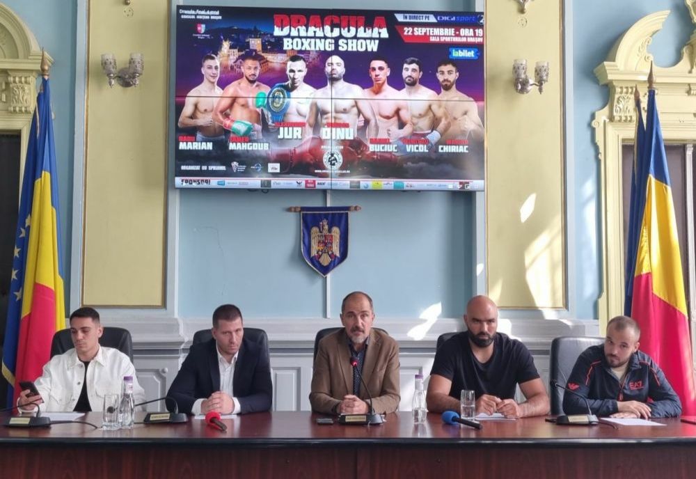 Dracula Boxing Show, la Brașov, pe 22 septembrie