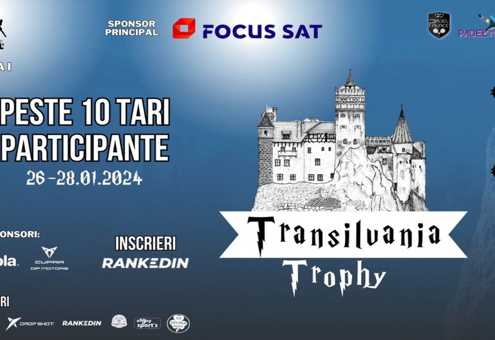 Cea mai importantă competiție de padel organizată vreodată în sud-estul Europei va avea loc la Brașov