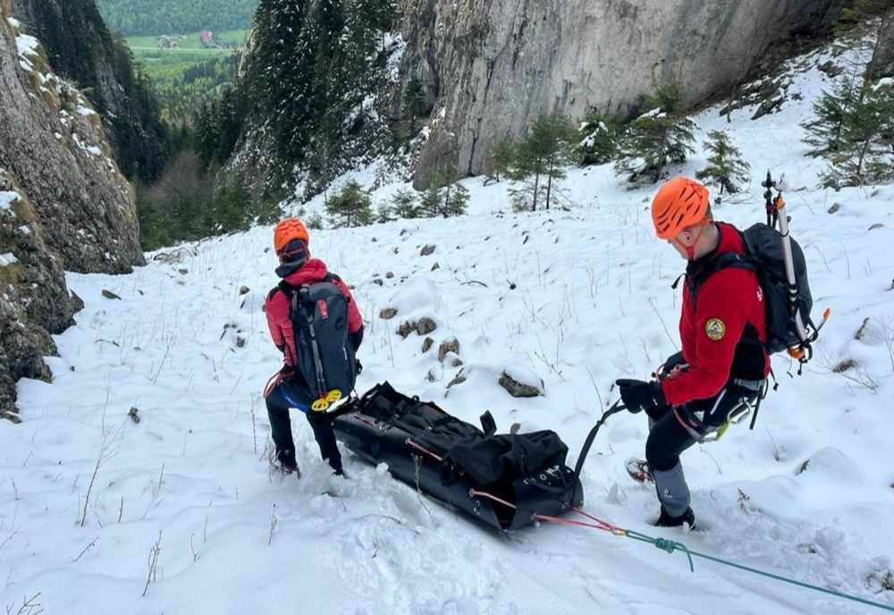 American mort în Piatra Craiului