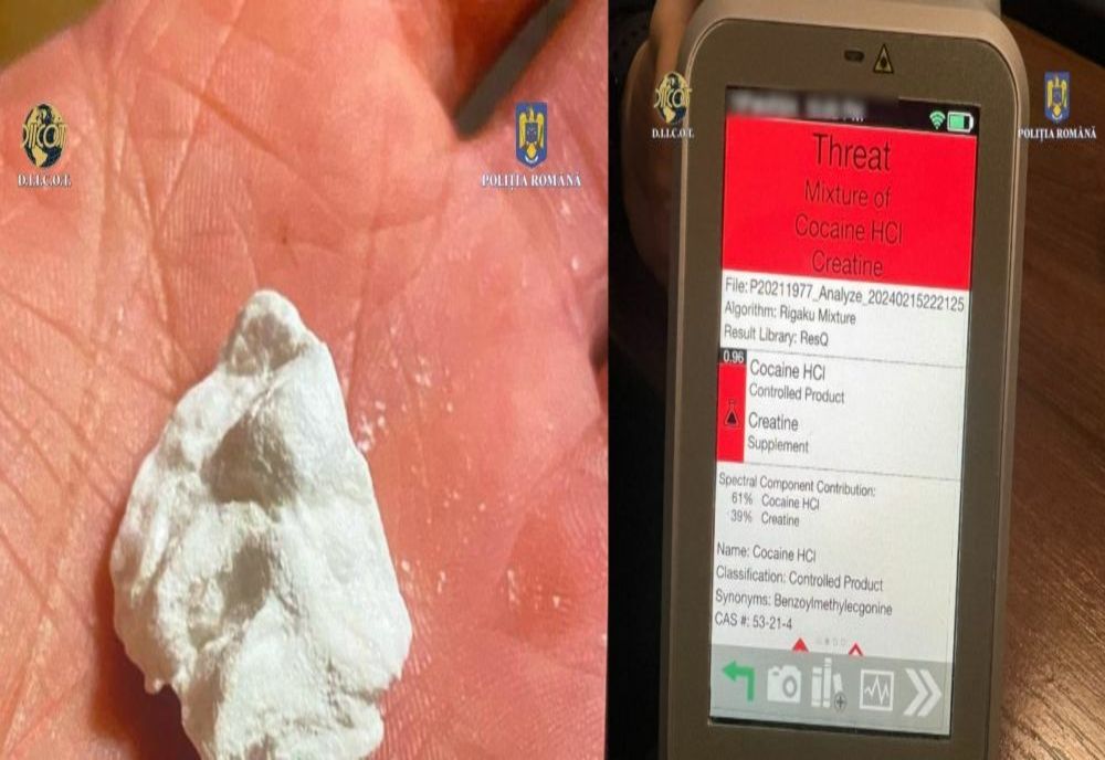 ARESTAT PENTRU TRAFIC DE DROGURI DE MARE RISC