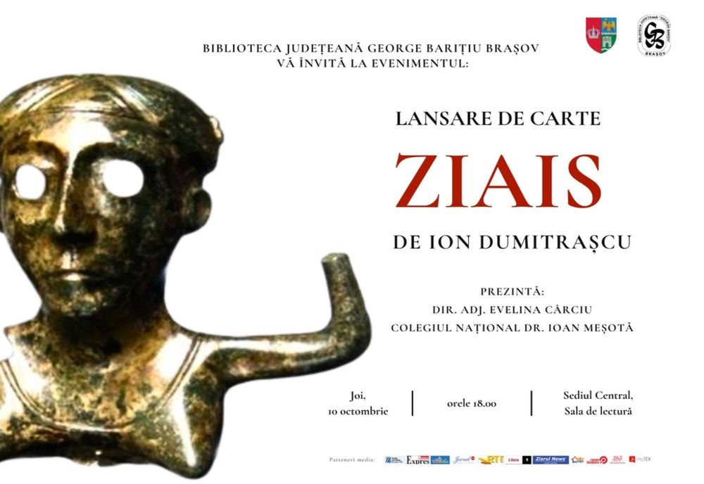 LANSARE DE CARTE LA BIBLIOTECA JUDEȚEANĂ DIN BRAȘOV